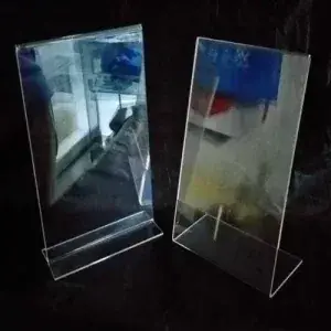 Formato horizontal relacionado con porta afiches de acrílico
