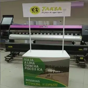 Módulo para campaña relacionado con módulos publicitarios en pvc