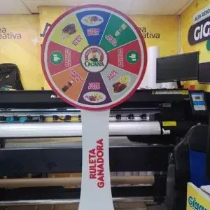 Ruleta de campaña relacionado con ruletas publicitarias en mdf