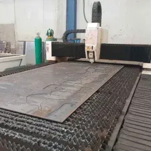 Corte en plancha relacionado con grabado láser en metal