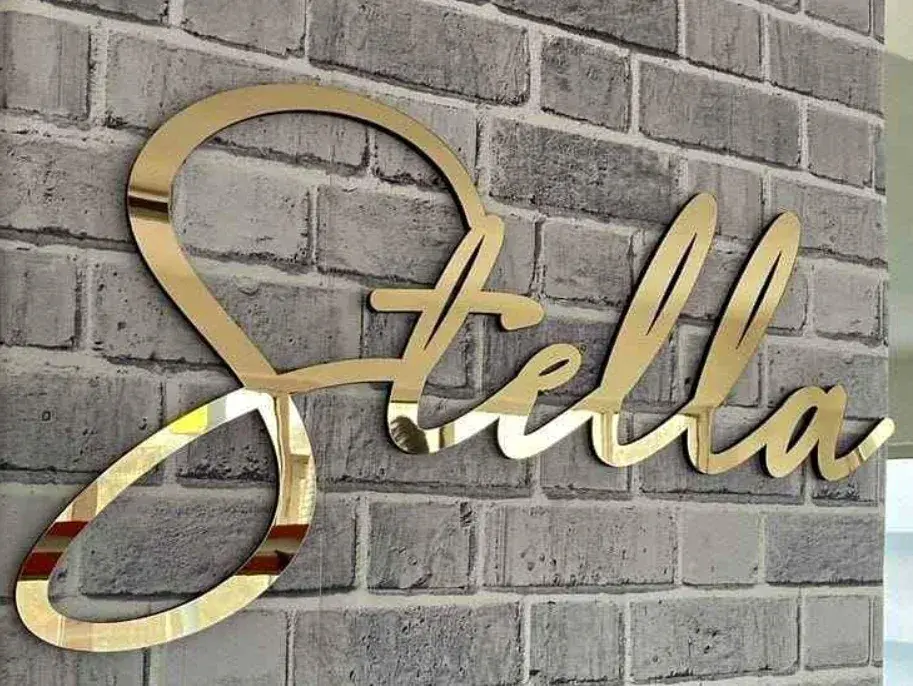 Letras decorativas, referencia para cotizar letreros en Trujillo